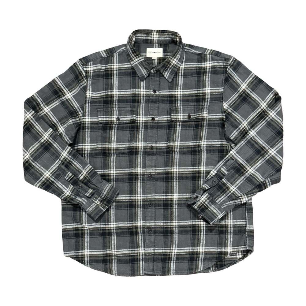 Lucky Brand Men’s Long Sleeve Flannel Size Large